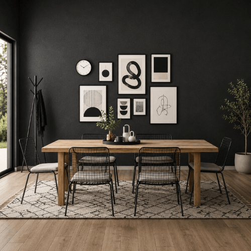Matte Peel and Stick Vinyl Wallpaper, Waterproof Self-Adhesive Contact Paper for Furniture & Walls
