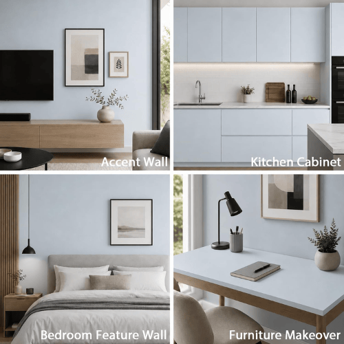Matte Peel and Stick Vinyl Wallpaper, Waterproof Self-Adhesive Contact Paper for Furniture & Walls