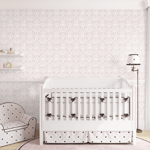 Modern Boho Floral Peel and Stick Vinyl Wallpaper, Removable Self-Adhesive Contact Paper Roll