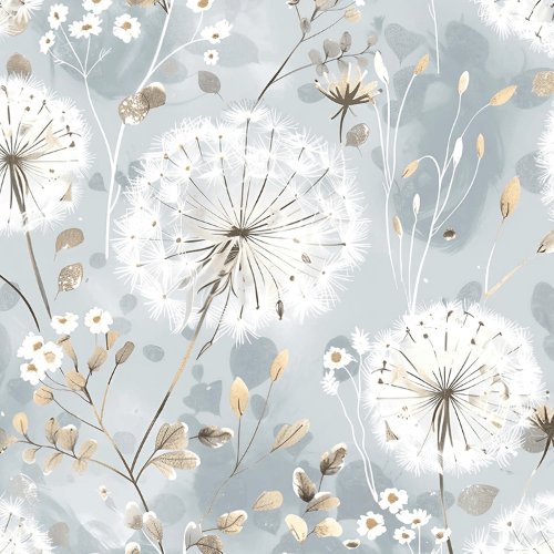Floral Peel and Stick Vinyl Wallpaper Roll