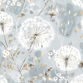 Floral Peel and Stick Vinyl Wallpaper Roll