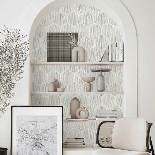 Modern Geometric Boho Peel and Stick Wallpaper
