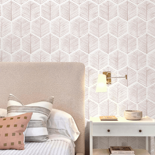 Modern Geometric Boho Peel and Stick Wallpaper