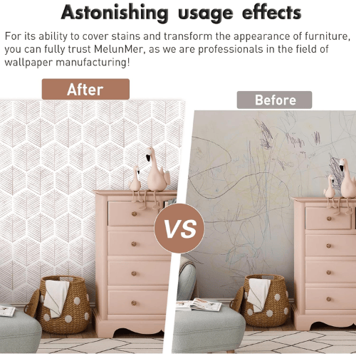 Modern Geometric Boho Peel and Stick Wallpaper