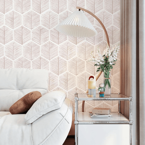 Modern Geometric Boho Peel and Stick Wallpaper