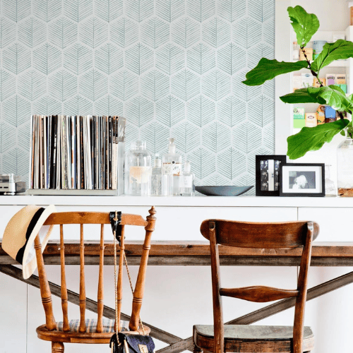 Modern Geometric Boho Peel and Stick Wallpaper