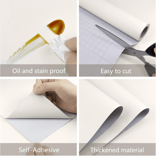 Modern Solid Color Peel and Stick Wallpaper