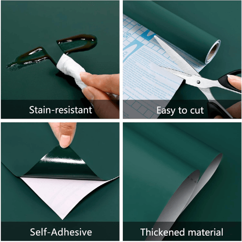 Modern Solid Color Peel and Stick Wallpaper