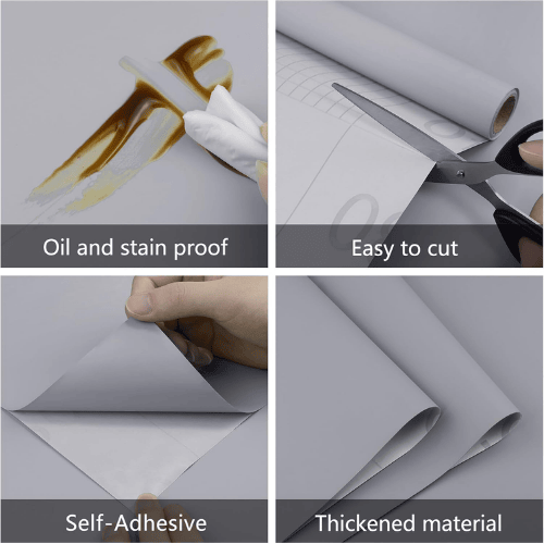 Modern Solid Color Peel and Stick Wallpaper